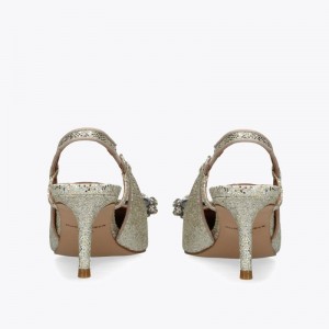 Kurt Geiger Belgravia Bow Slingback Aurii | VSIE3083