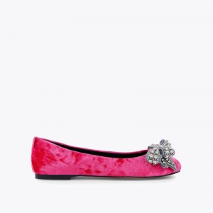 Kurt Geiger Bow Plati Roz | NZLC1971