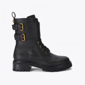 Kurt Geiger Brooke Combat Negrii | NAJH0122