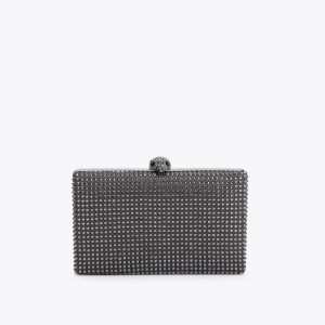 Kurt Geiger Crystal Kensington Gri | YEAW6245