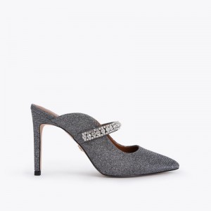 Kurt Geiger Duke Mule Argintii | XYNU6965