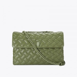 Kurt Geiger Extra Large Kensington Drench Kaki | TMKF7953