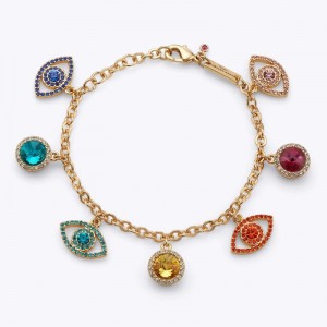 Kurt Geiger Eye Crystal Bracelet Aurii | CKET5977