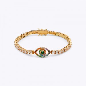 Kurt Geiger Eye Tenis Bracelet Aurii | RRFO4940