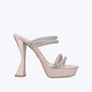 Kurt Geiger Flare Mule Blush | TNXB8427