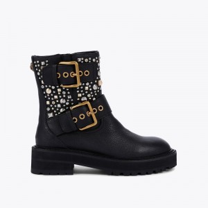 Kurt Geiger Hackney Biciclist Negrii | HFKB1388
