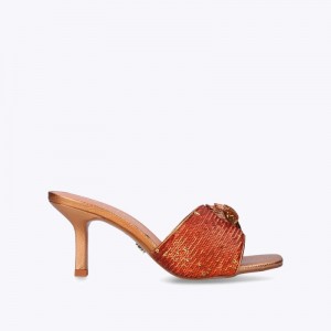 Kurt Geiger Kensington Mule Portocalii | APHJ5561