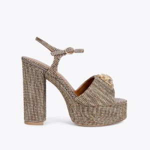 Kurt Geiger Kensington Platforma Bej | NVUJ9089