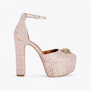 Kurt Geiger Kensington Platforma Bej | VFIF1483