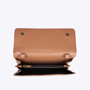Kurt Geiger Kensington Quilt Wallet Camel | YMAC1890