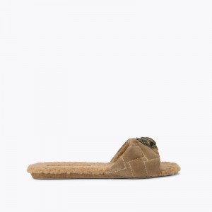 Kurt Geiger Kensington Sandal Camel | DLLM4087