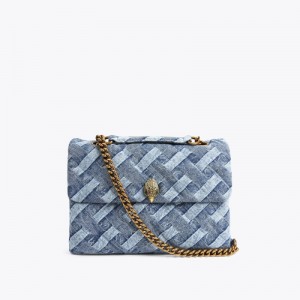 Kurt Geiger Large Soft Kensington Denim | ICFU3399