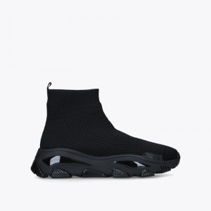 Kurt Geiger Lettie Sock Negrii | CHGI4503