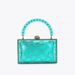 Kurt Geiger Matlasat Box Verzi | KJND3758