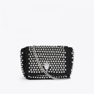 Kurt Geiger Medium Crochet Kensington Negrii | RKVS9081
