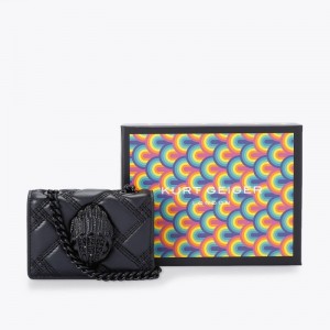 Kurt Geiger Micro Kensington Eagle Negrii | ANOR7415