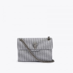 Kurt Geiger Mini Fabric Kensington Argintii | YFRL3104