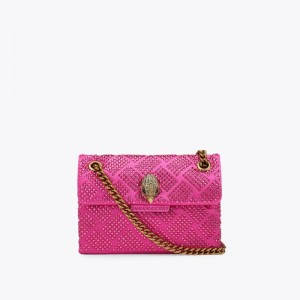 Kurt Geiger Mini Fabric Kensington Fushia | QQAD4207
