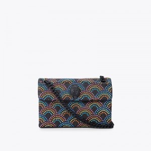 Kurt Geiger Mini Fabric Kensington Negrii | QFQL0360