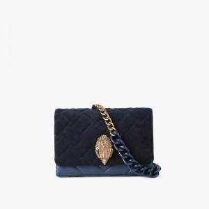 Kurt Geiger Mini Kensington Kurt Albastri Inchis | AWUF1757
