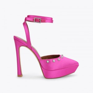 Kurt Geiger Octavia Platforma Fushia | JTGN1221