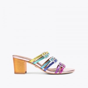 Kurt Geiger Pierra Heel Colorati | JQMJ8888