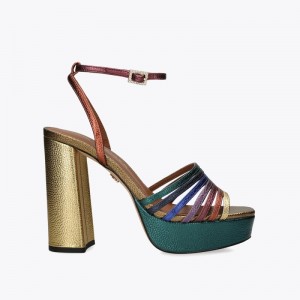 Kurt Geiger Pierra Platforma Colorati | VRNJ3661