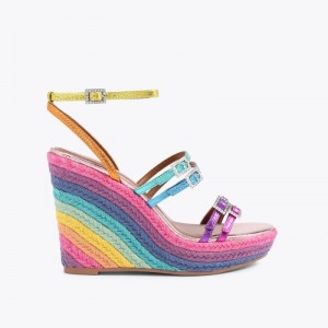 Kurt Geiger Pierra Wedge Heel Colorati | XVBP6588
