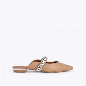 Kurt Geiger Princely Mule Camel | WFXV9621