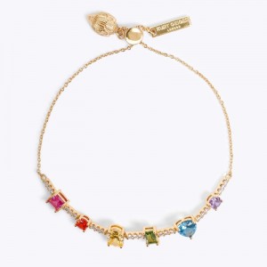 Kurt Geiger Rainbow Mix Bracelet Colorati | WWMO1178