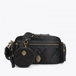 Kurt Geiger Recycled Multi Camera Negrii | JLQJ0788