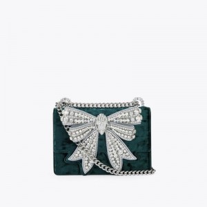 Kurt Geiger Small Bow Shoreditch Turcoaz | BYEK9513
