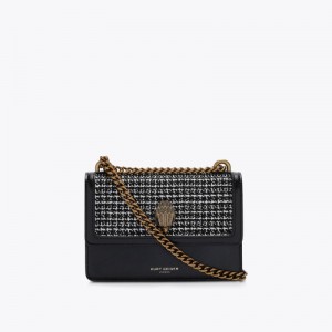 Kurt Geiger Small Fabric Shoreditch Negrii | LRPY1782