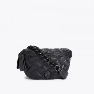Kurt Geiger Small Kensington Beltbag Drench Negrii | IQOY9683