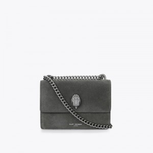 Kurt Geiger Small Piele Shoreditch Gri | RZZG7096