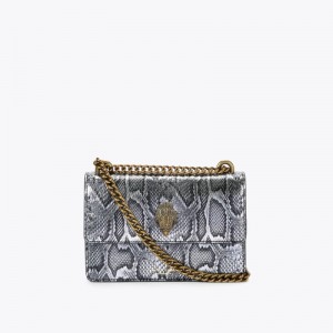 Kurt Geiger Small Printed Shoreditch Argintii | GCZQ2810