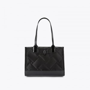 Kurt Geiger Small Recycled Drench Shopper Negrii | IZCC3675