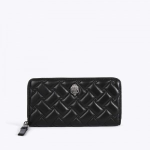 Kurt Geiger Zip Around Negrii | PEES8773