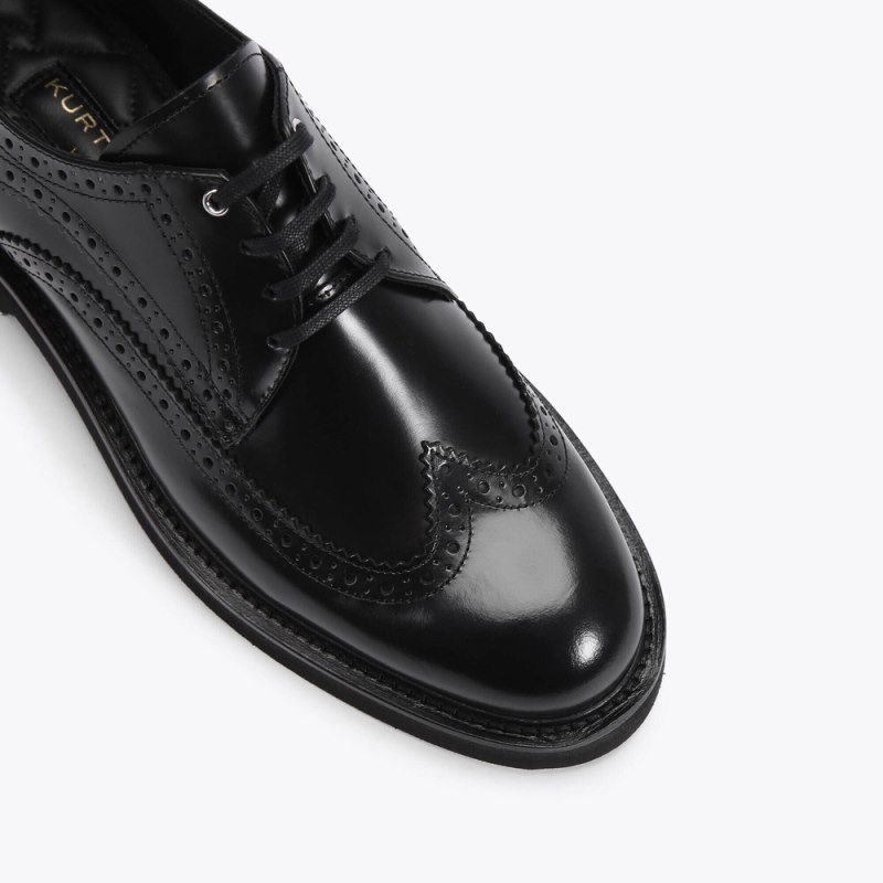 Kurt Geiger Bank Brogue Negrii | LTDZ4918