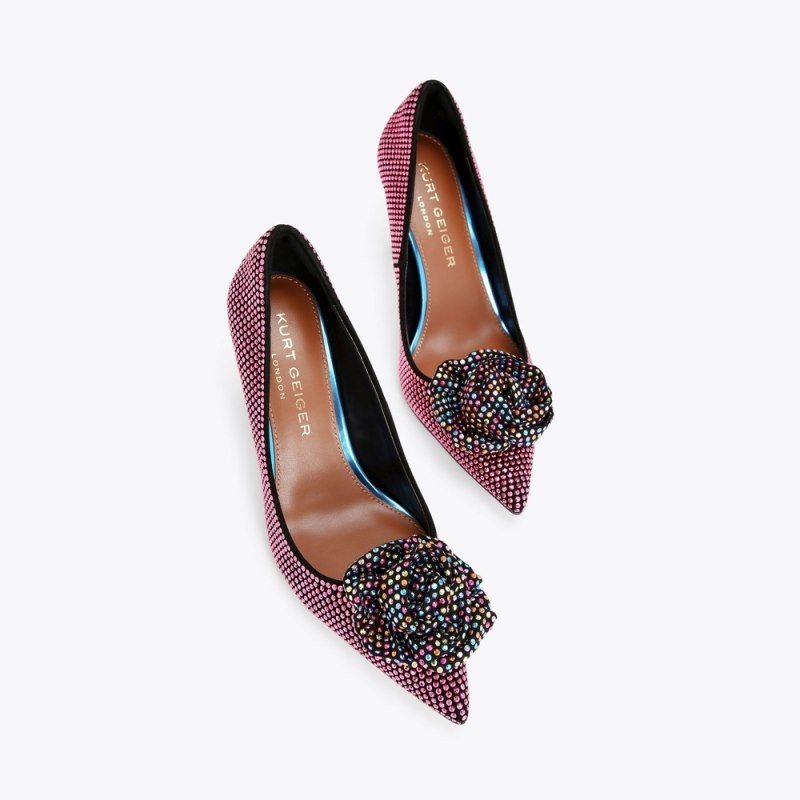 Kurt Geiger Belgravia Bloom Court Roz | YSGE5938