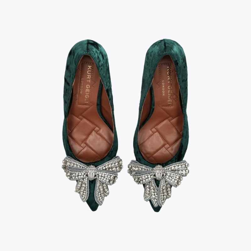 Kurt Geiger Belgravia Bow Court Turcoaz | FYGW3818