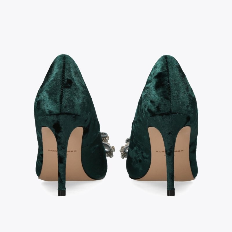 Kurt Geiger Belgravia Bow Court Turcoaz | FYGW3818