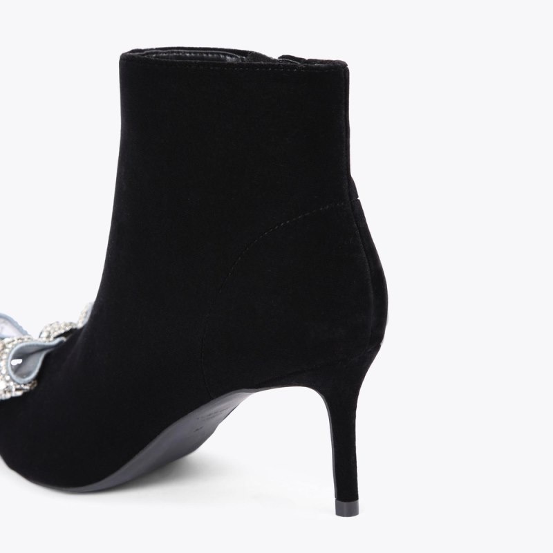 Kurt Geiger Belgravia Bow Negrii | IJQW4119