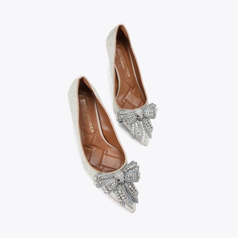 Kurt Geiger Belgravia Court Argintii | VCXA6373