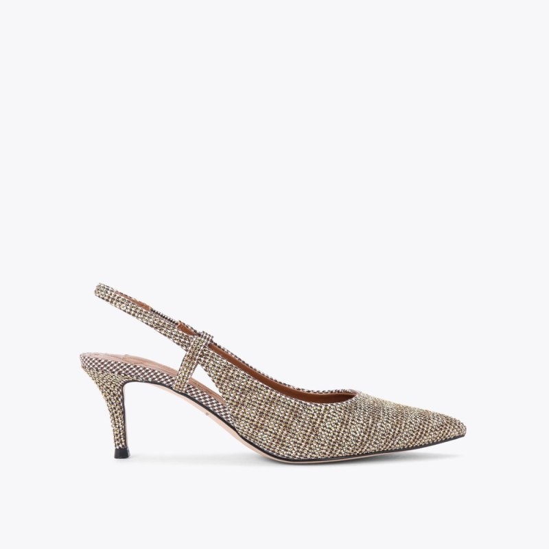 Kurt Geiger Belgravia Slingback Court Bej | WBSD2526