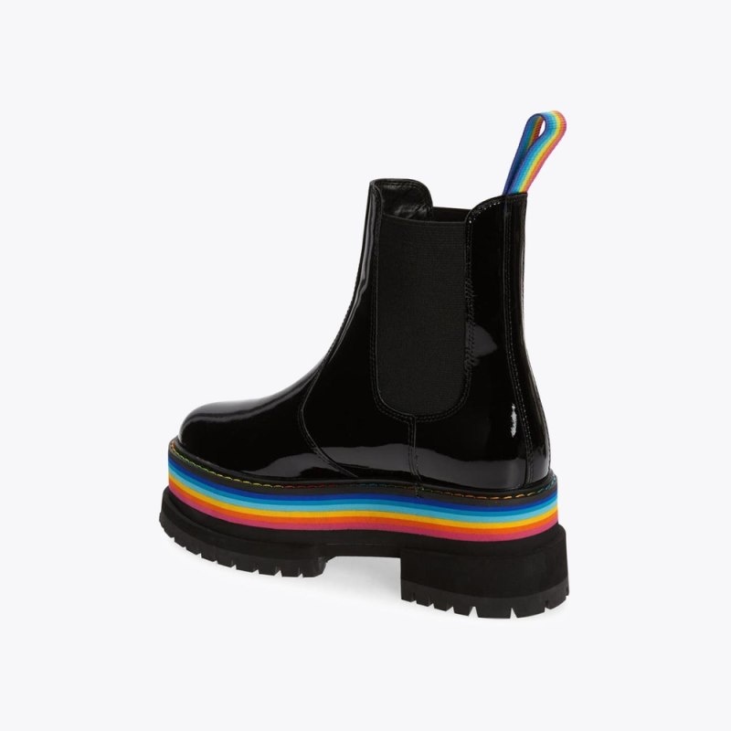 Kurt Geiger Birdie Rainbow Negrii | KPXT2287