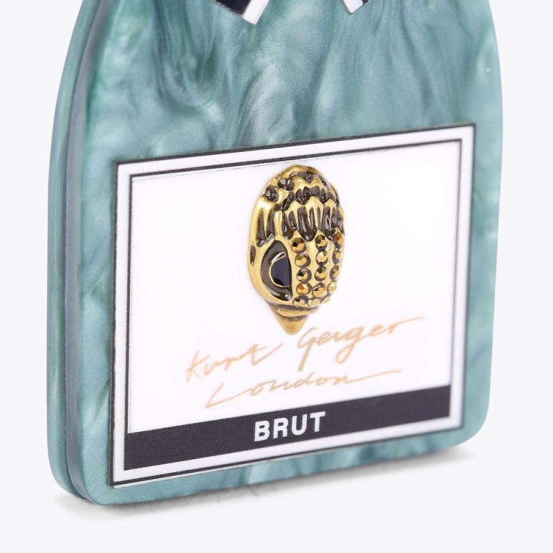 Kurt Geiger Champagne Bottle Verzi Inchis | JDCA6678