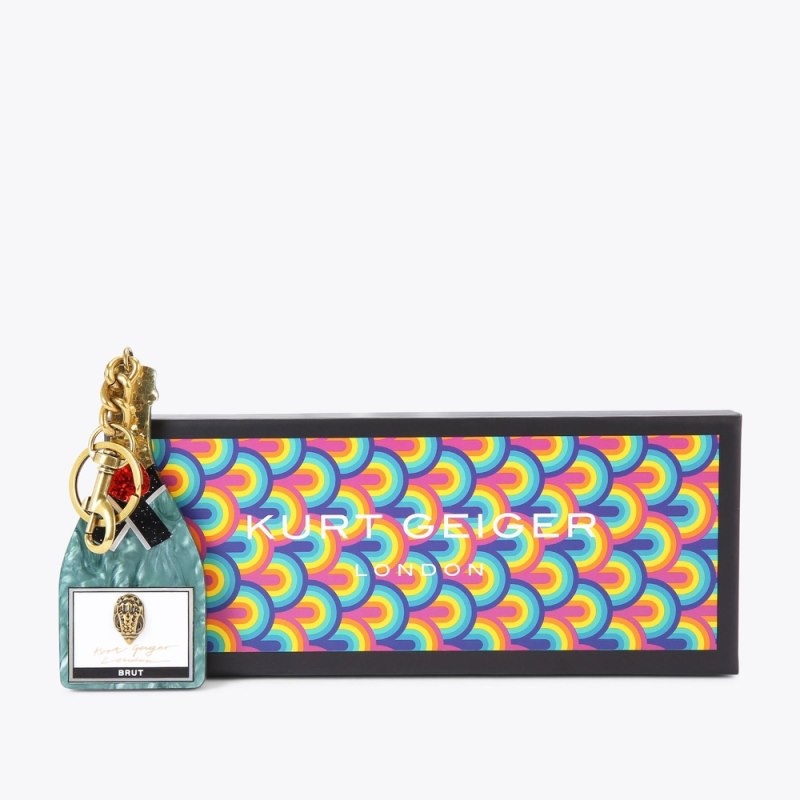 Kurt Geiger Champagne Bottle Verzi Inchis | JDCA6678