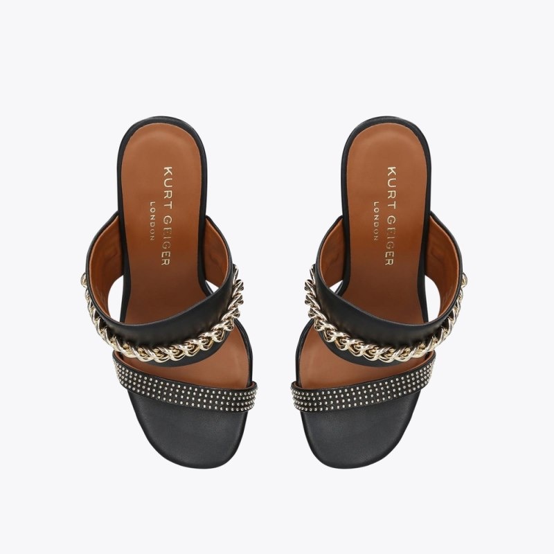 Kurt Geiger Charing Chain Negrii | AGQX6524