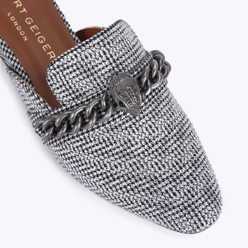 Kurt Geiger Chelsea Mule Argintii | DMNA1731